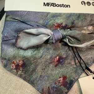 MFA Boston 27" artistic scarf gift painting reproduction gallery vibe watercolor